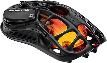 GravaStar Mercury M2 Wireless Gaming Mouse with 26,000 DPI, PAW3395DM Sensor -79g Lightweight Hollow