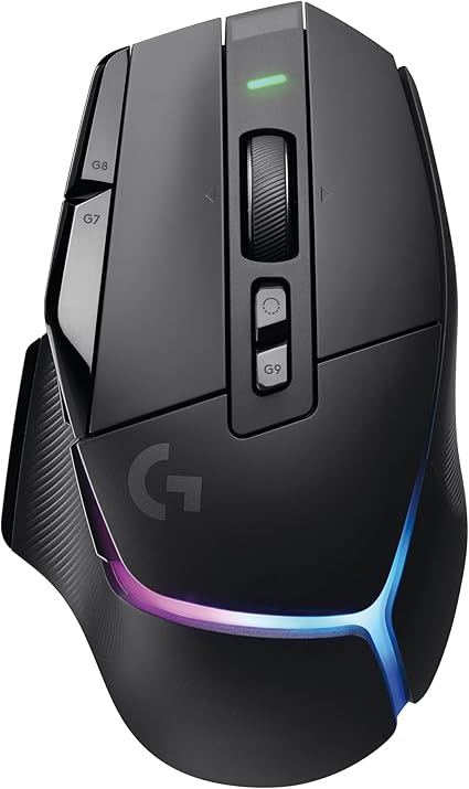 Logitech G502 X Plus Lightspeed Wireless Optical Mouse - LIGHTFORCE hybrid switches, LIGHTSYNC RGB,