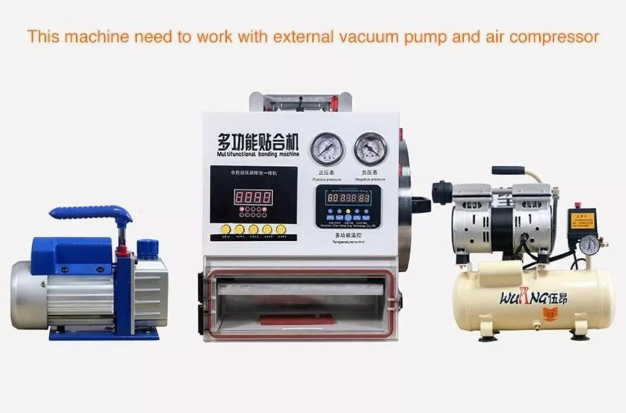 Any mobile front LCD glass replacement machine all in one