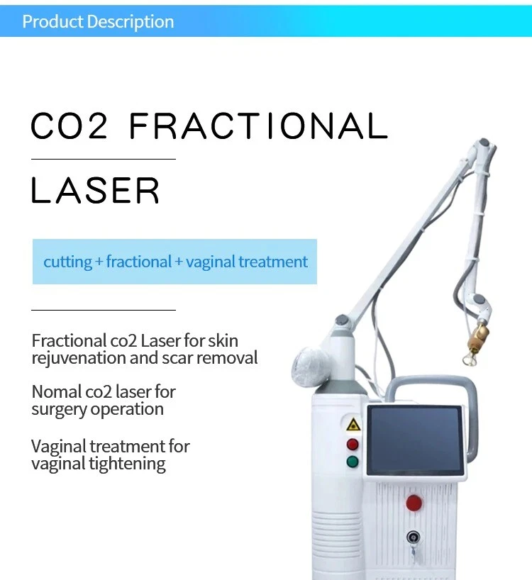 Skin Treatment 4D Fotona Co2 Fractional Laser Treatment Machine 10600nm