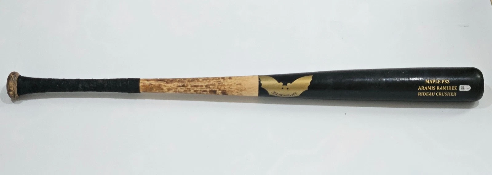 ARAMIS RAMIREZ GAME USED BAT (CAREER HITS 2193 2194 + RBI 1345) MLB COA WOW! 🔥